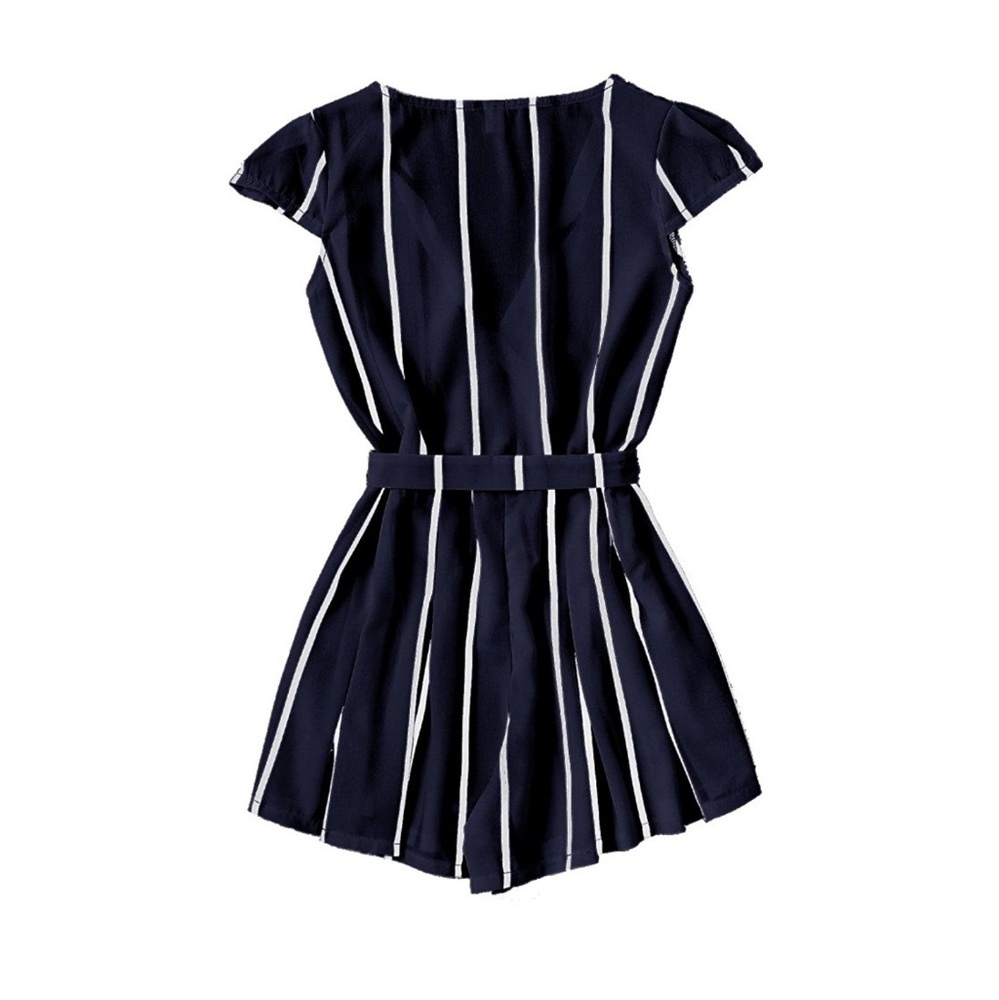 🆕 Vertical Striped Romper - Picture 2 of 5
